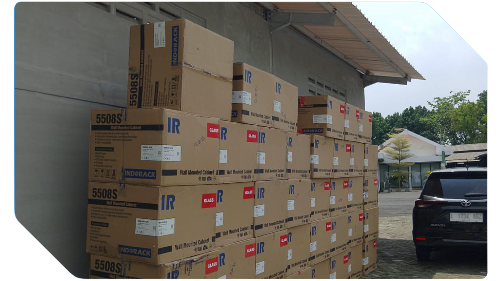 Wallmount Rack Projek 1